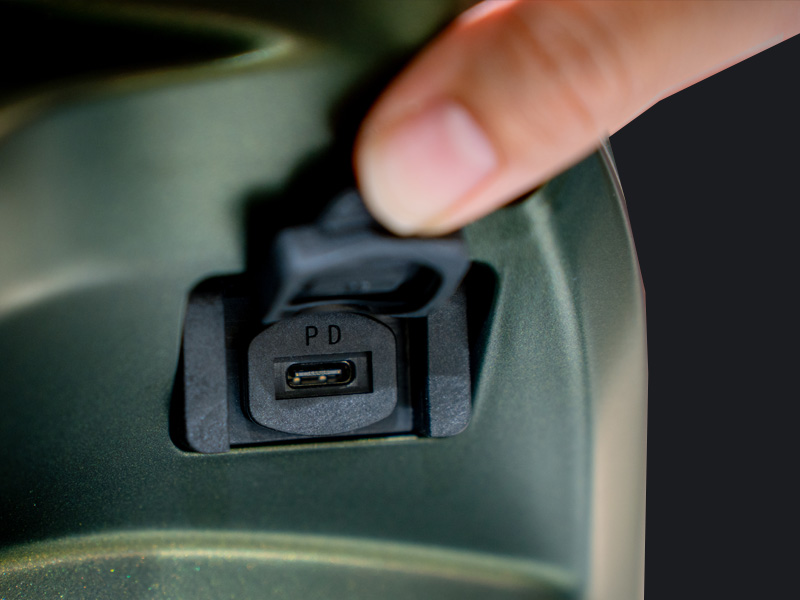 Type-C charging port