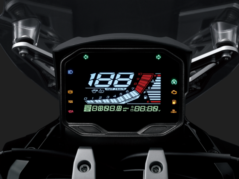 LCD Instrument with Sunshade